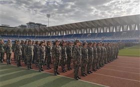 武威職業(yè)技術(shù)大學舉行2025級新生軍訓開訓動員大會