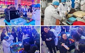 武威市、涼州區(qū)市場監(jiān)管部門走進武威職業(yè)技術(shù)大學(xué)開展“你點我檢”食品安全惠民服務(wù)活動